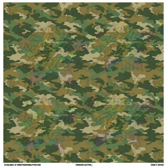 Camo 5 (Printed Vinyl)