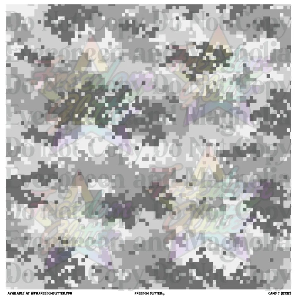 Camo 7 (Printed Vinyl)
