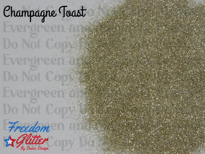 Champagne Toast (Metallic Glitter)