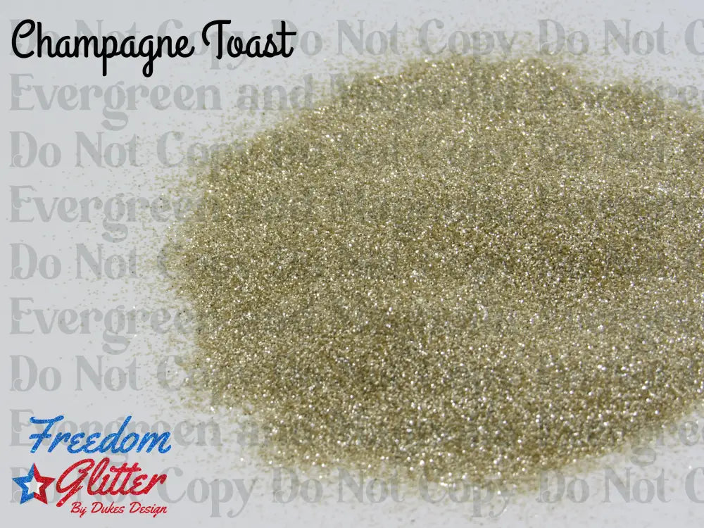 Champagne Toast (Metallic Glitter)