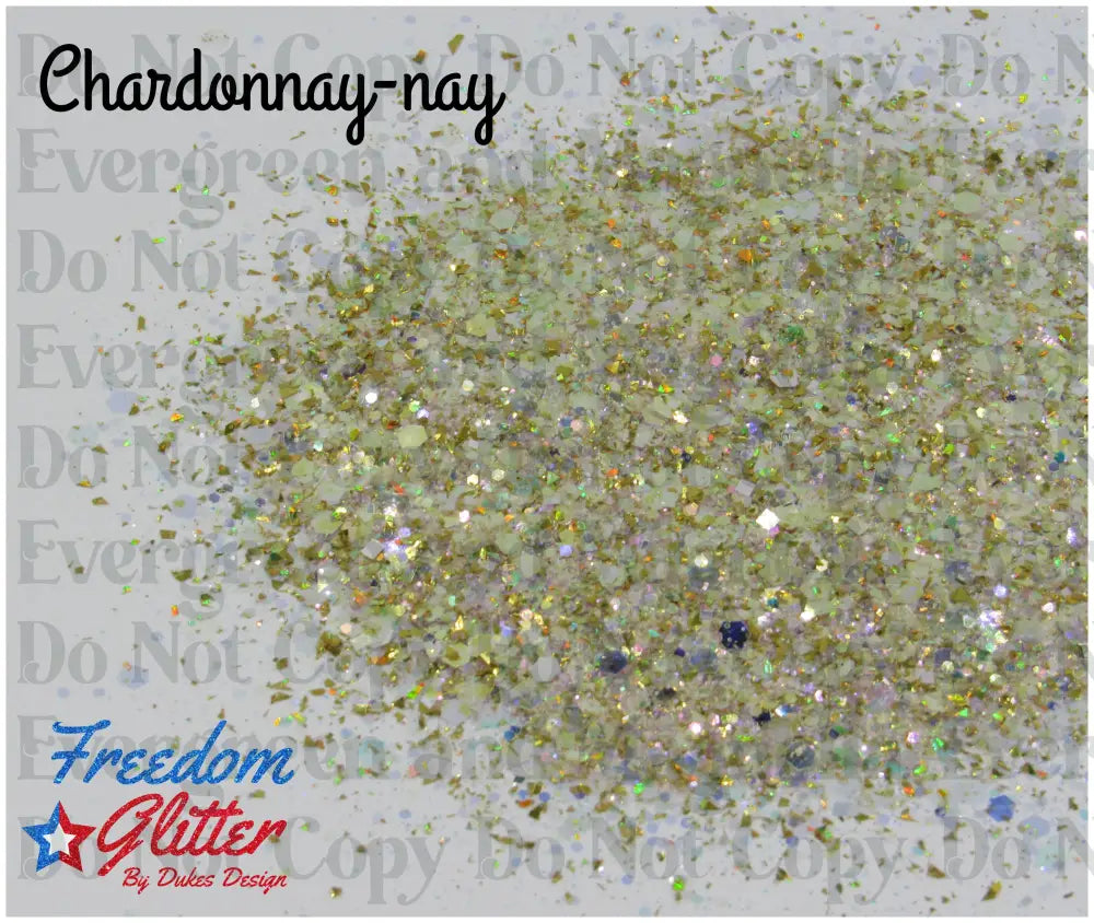 Chardonnay-nay (Holographic/Iridescent Glitter)