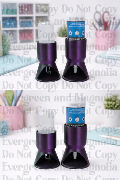 3D Printed Glue Holder Stand – Fits 2 Bottle Sizes