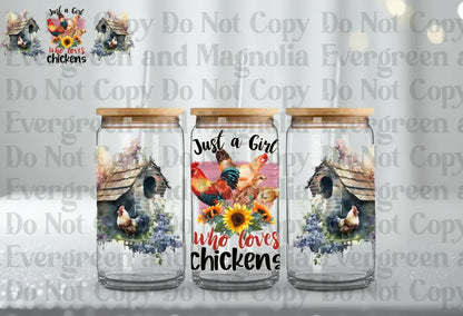 Just a Girl who loves Chickens