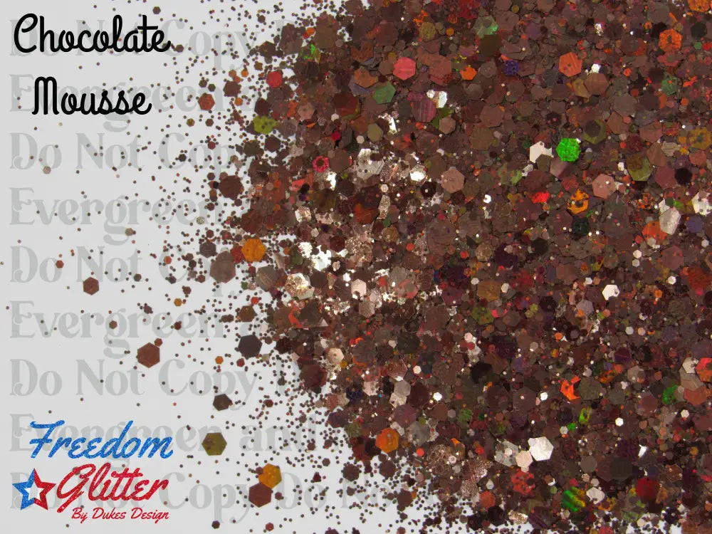 Chocolate Mousse (Holographic Glitter)