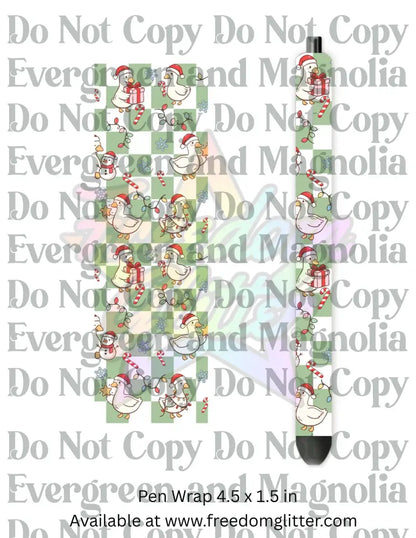 Christmas Geese (Printed Vinyl)