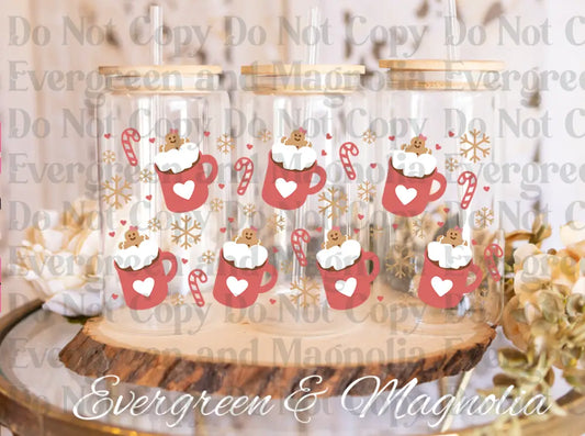 Christmas in July bundle 1 hot cocoa mugs