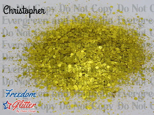 Christopher (Matte Metallic Glitter)