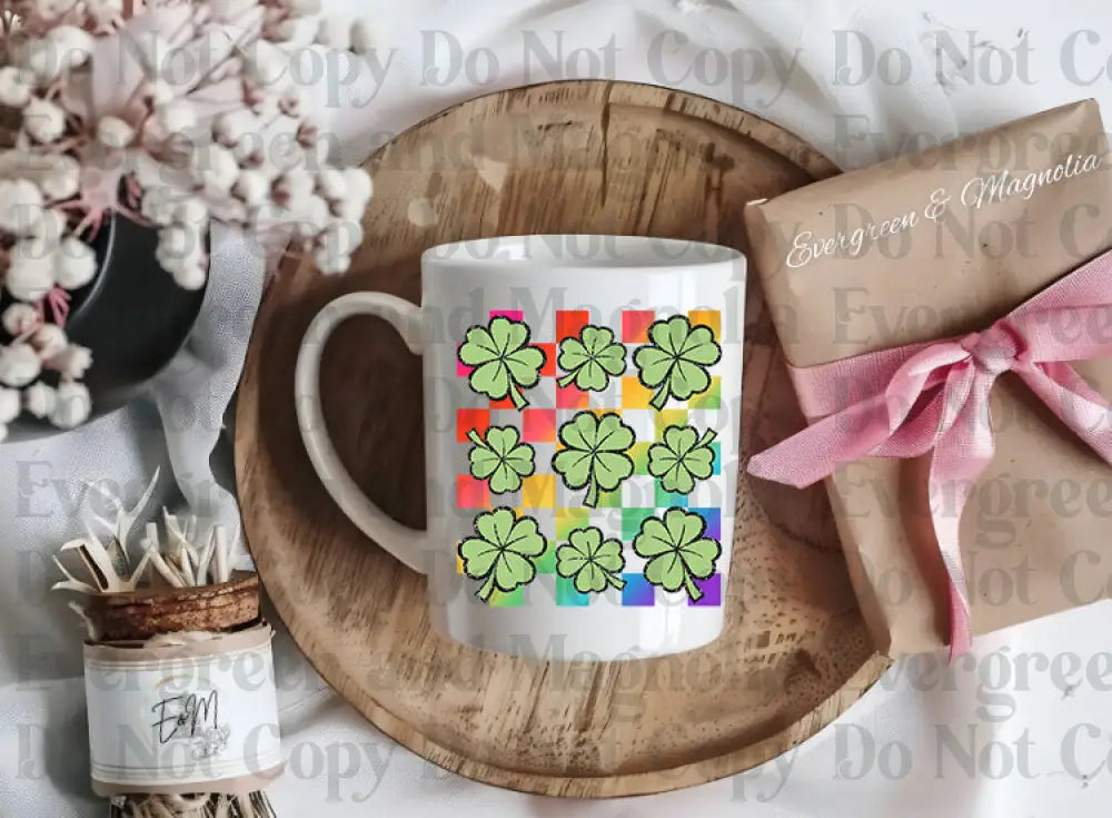 Clover_Checkerboard Decal