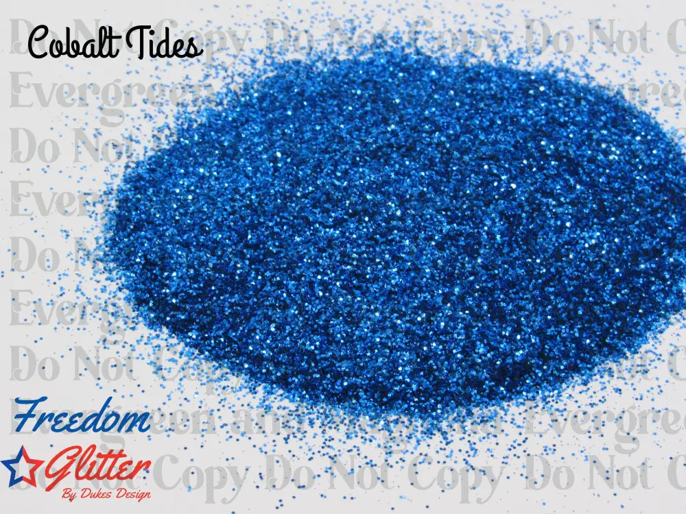 Cobalt Tides (Metallic Glitter)