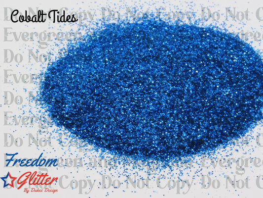 Cobalt Tides (Metallic Glitter)