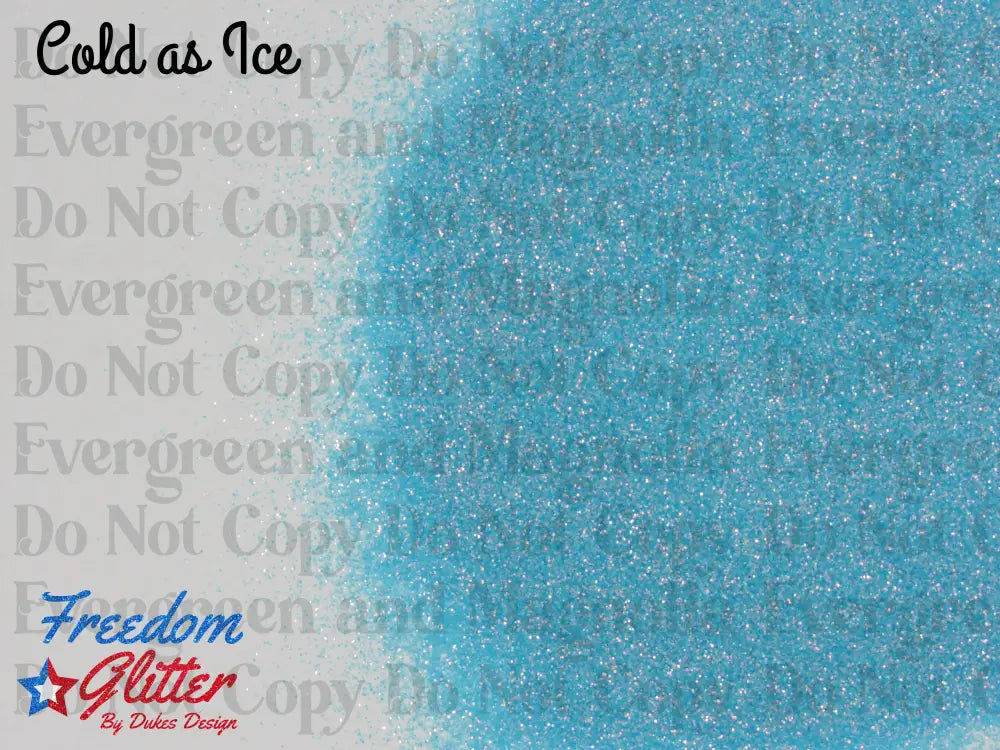 Cold as Ice (Iridescent Glitter)