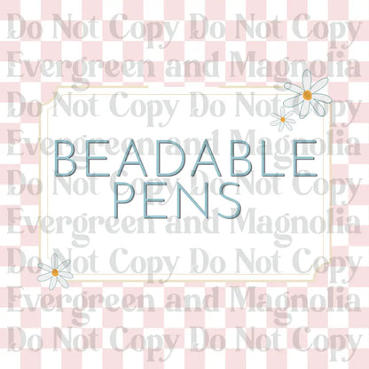 Beadable Pens