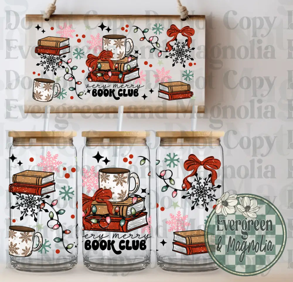 Very Merry Book Club (Red)