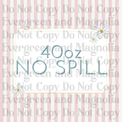 WS - 40oz No Spill Tumblers