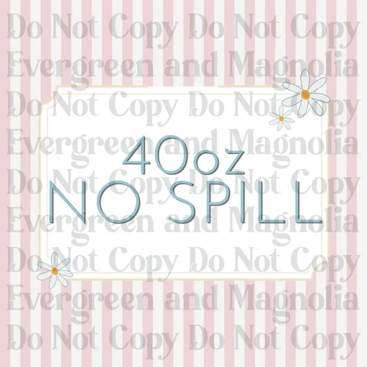 WS - 40oz No Spill Tumblers