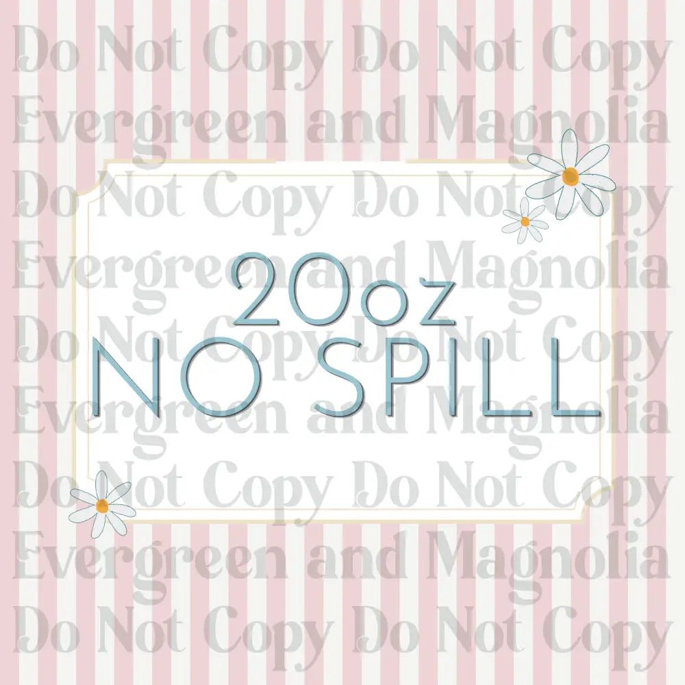 WS - 20oz No Spill Flip Top