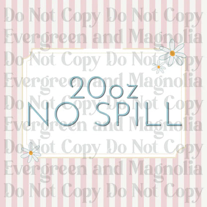 WS - 20oz No Spill Flip Top