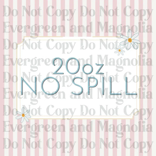 WS - 20oz No Spill Flip Top