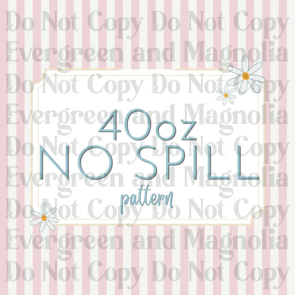 WS - 40oz No Spill PATTERN Tumblers