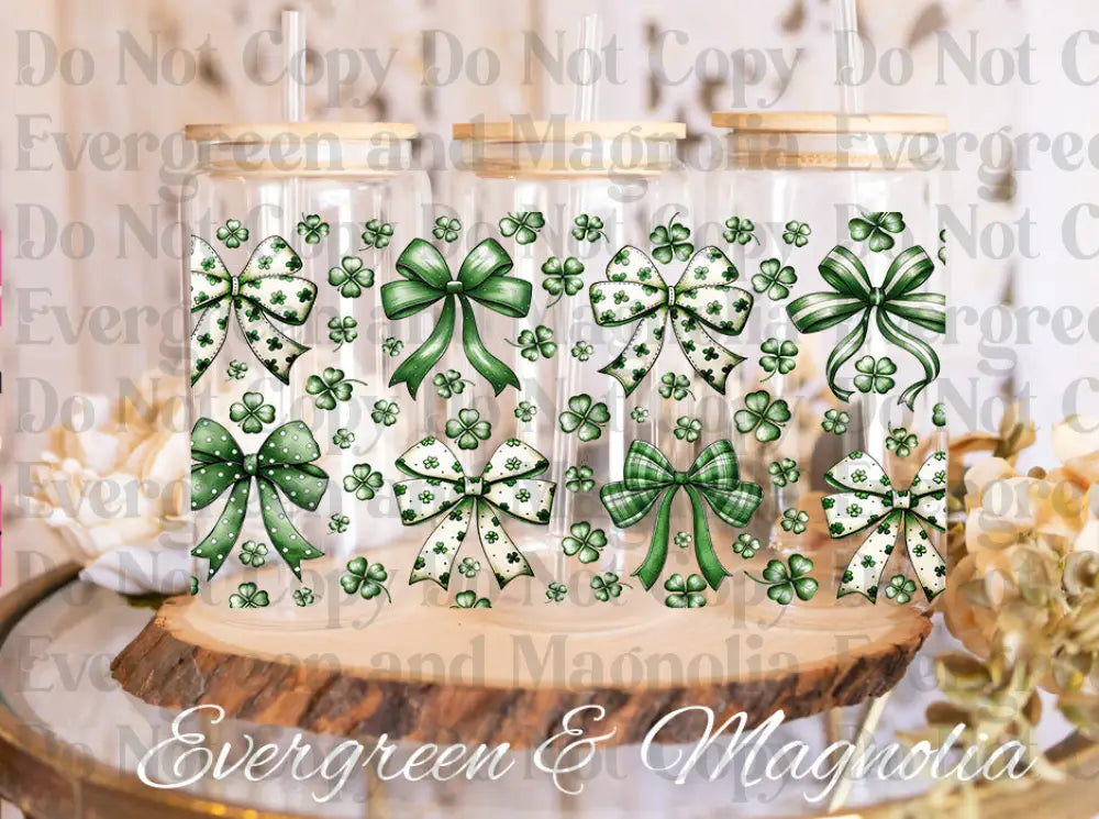 Coquette_Patricks_Day UV DTF print