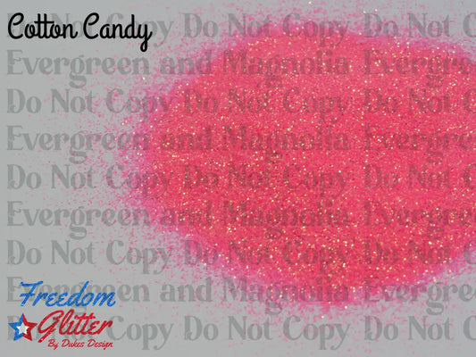 Cotton Candy (High Sparkle Iridescent Glitter)