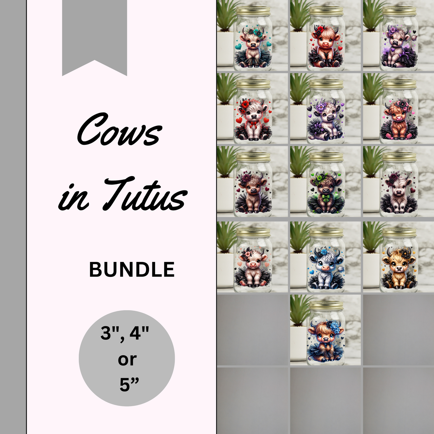 Cows in Tutus Bundle