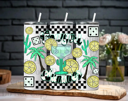 Cowgirlsummerwrap UV DTF print