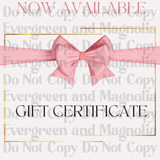 Evergreen & Magnolia Gift Card