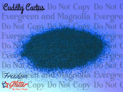 Cuddly Cactus (Holographic/Fluorescent Glitter)
