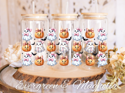 Cute halloween bundle 8 Ghost, bow, pumpkin