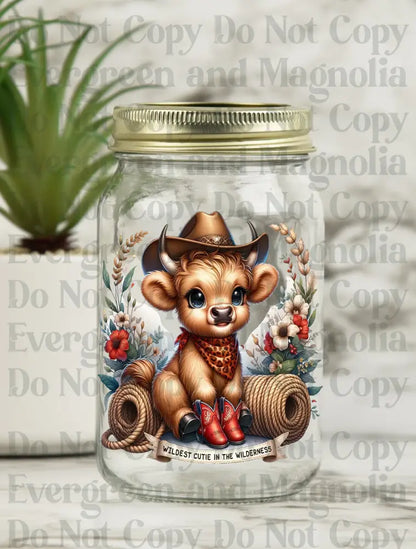 Cute Western Cow Decal Bundle