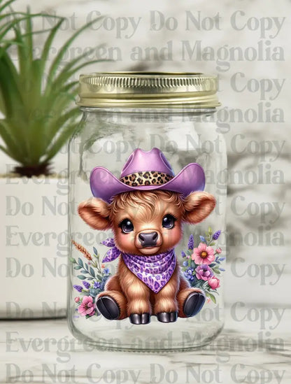 Cute Western Cow Decal Bundle