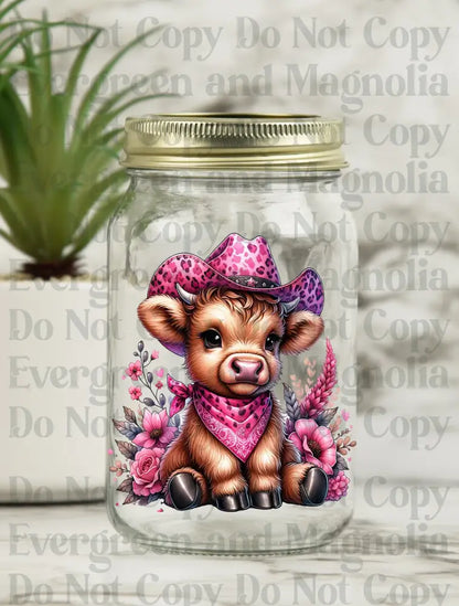 Cute Western Cow Decal Bundle