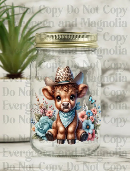 Cute Western Cow Decal Bundle