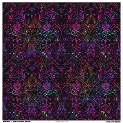 Dark Damask 2 (Printed Vinyl)