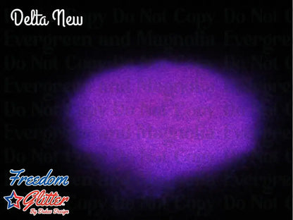 Delta New (Glow Glitter)