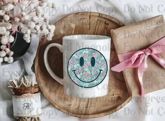 Distressed Smiley 1 Decal