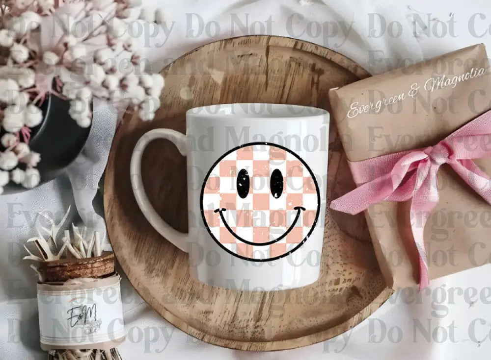 Distressed Smiley 10 Decal