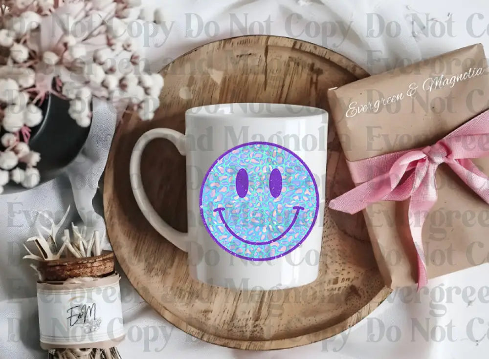 Distressed Smiley 4 Decal