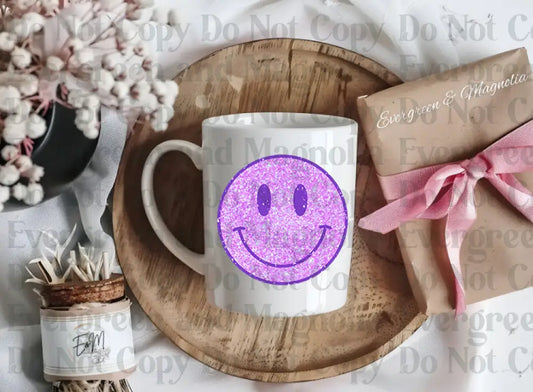 Distressed Smiley 6 Decal