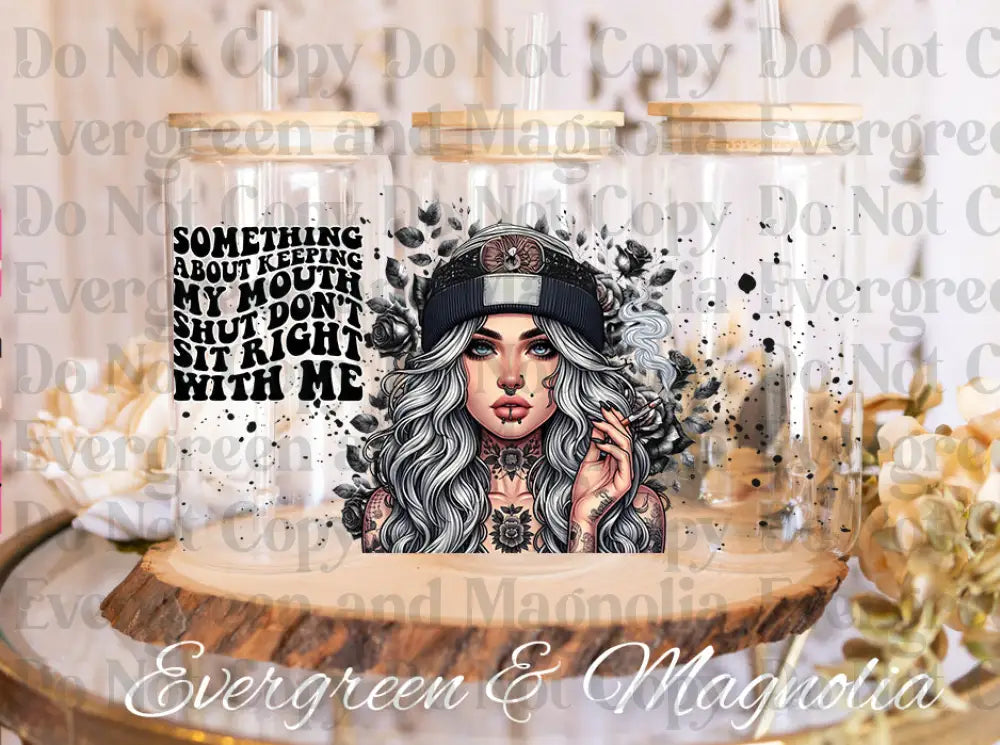 Don’t sit right with me UV DTF print