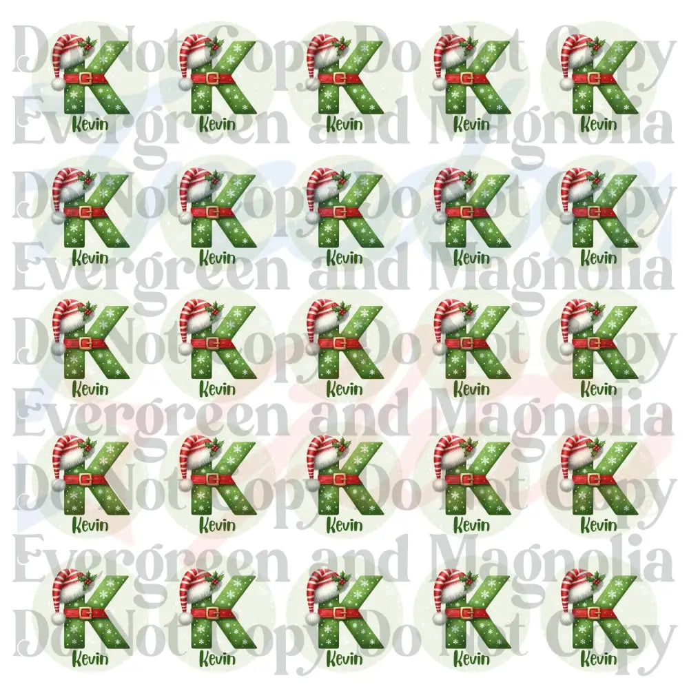 Customized Christmas Gift Tags - Elf