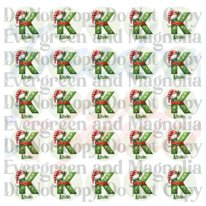 Customized Christmas Gift Tags - Elf