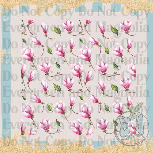 Pink flowers