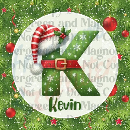 Customized Christmas Gift Tags - Elf