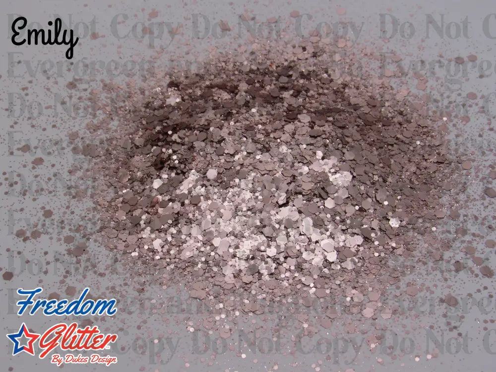 Emily (Matte Metallic Glitter)