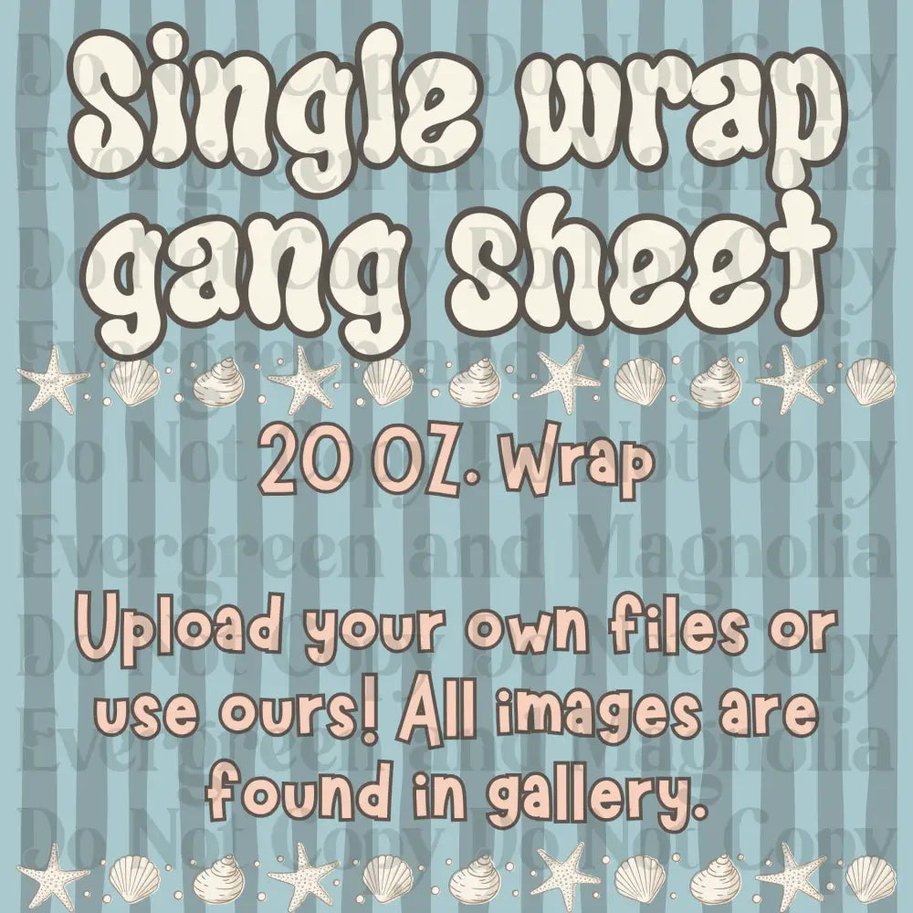 Single Wraps *All sizes