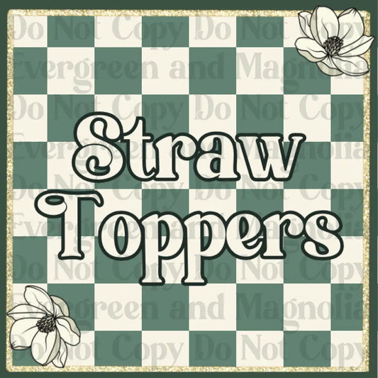 Straw Toppers