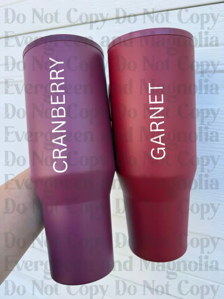 WS - 40oz No Spill Tumblers