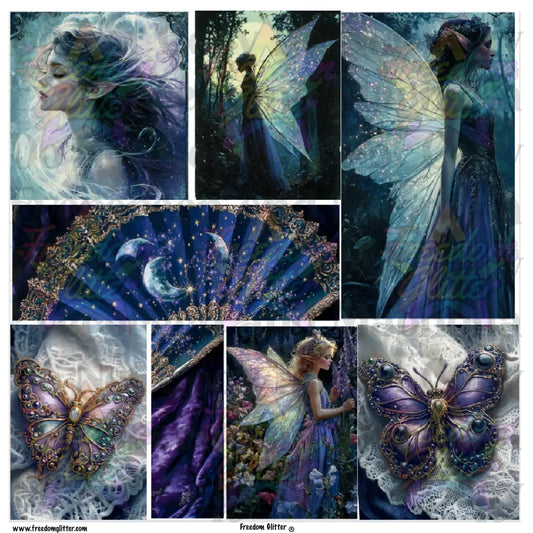 Mixed Image Sheet - Fairies 1 (Printed Vinyl)